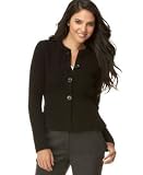 Nine West Petite Waffle-Stitch Cardigan