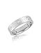 Zable Extra' Collection - Cubic Zirconia Stainless Steel Band Ring