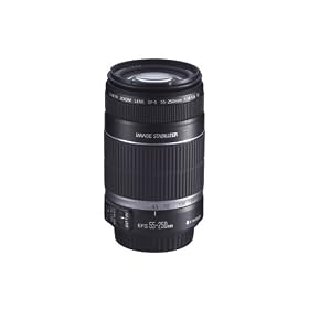 Canon EF-S 55-250mm f/4.0-5.6 IS Telephoto Zoom Lens for Canon Digital SLR Cameras