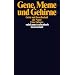 Gene, Meme und Gehirne: Geist und Gesellschaft als Natur. Eine Debatte (suhrkamp taschenbuch wissenschaft)