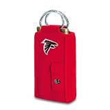 NFL Atlanta Falcons Metro Brunello Insulated Neoprene Two-Bottle Wine Tote with Corkscrew, Red
