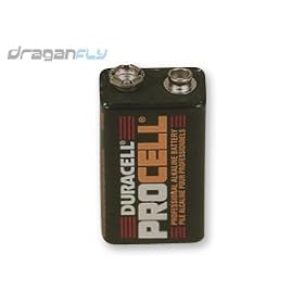 9 Volt Battery For Your Mach RC Airship, Eyecam or Bladerunner Transmitter by Draganfly Innovations Inc