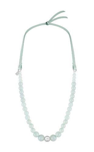 Sence Copenhagen Damen-Halskette Minerva versilbert Amazonite 100 cm verstellbar T661 Preisvergleich