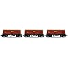 Hornby R6367 00 Gauge Coal train: 3 x EWS Open wagons Railroad Rolling Stock