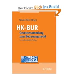 HK-BUR - Gesetzessammlung zum Betreuungsrecht