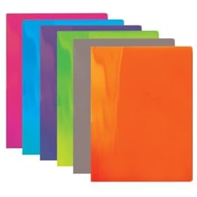BAZIC Multi Color 2-Pockets Poly Portfolio Case Pack 48