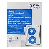 Elite Image CD/DVD Laser/Inkjet Label