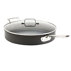 Emeril Hard Anodized Nonstick 5-Quart Saute Pan with Lid
