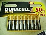 Electronics : Duracell Plus AA  X18 Pack