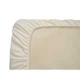 Naturepedic Organic Cotton Crib Fitted Sheet, Ivory