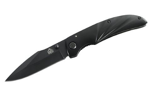 Puma TEC Einhandmesser, AISI 420, Aluminium-Schalen, Clip