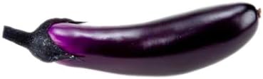 One Case 72 Pieces Artificial Vegetables Eggplant Purple 7.5" Home Décor