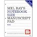 Mel Bay Notebook-Size Manuscript Pad 12-Stave