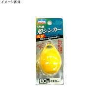 ダイワ(Daiwa) 快適船シンカー　丸型　４０号　イエロー