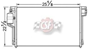 CSF 08-10 Nissan Frontier/08-10 Nissan Pathfinder Condenser ALUM PARALLEL FLOW 10506