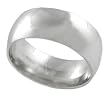 Stainless Steel High Polish Classic Wide Band