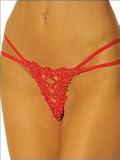Buy Southern Exposure Thong Plus, ONE SIZE PLUS, RED