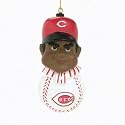 Cincinnati Reds MLB Team Tackler Player Ornament (4.5" African American)
