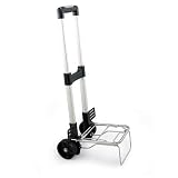 Outdoor Living : Picnic Time Trolley Folding Cart On Wheels w/ Extendable Handle