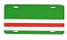 Chechnya Chechen Republic Flag Vanity Auto License Plate