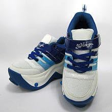 Wingo Sneaker Skates - Size 2 - Blue