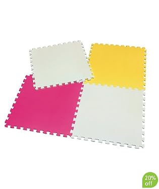 Flower Patch Recreation Mats 4 Pack