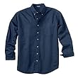 Mens Long Sleeve Cotton Twill Shirt