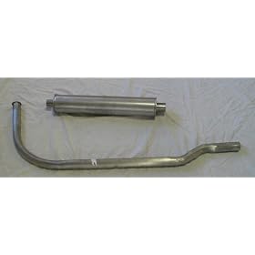 Exhaust System - Inline 4 or 6 cylinder - early and small cars - Stainless steel