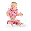 Little Sprout Ruffle Tunic and Short set 0-6 Months by Mud Pie