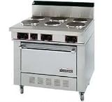36″ Wide – Garland Electric Range – Six (6) Sealed Element Burners – One (1) Oven- SS686
