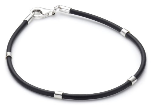 Amor Armband Kautschuk Sterlingsilber 925 19cm 149372 Preisvergleich