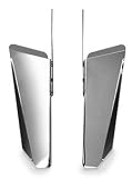 National Cycle Lowers For 2-Up/Chopped/Shorty/Deflector Windshields Chrome 1988-1998 Harley Davidson XL/XLH/XLCH/1996-2007 XL1200C/XL883C/1996-2003 XL1200S Sport/2001-2007 XL1200R/XL883R/2004-2007 XL883/XLH1200/1988-1993 XLH883/XLH1200/1993-2005 FXD/FXDL/FXDX/FXDC/1988-1994 FXLR/1988-1994 FXR/FXRS/1994-1999 FXDS/1993-2005 FXDWG/1980-1985 FXWG/1983 FXDG/2002-2005 VRSCA/VRSCB/2000-2007 FXSTD/FXSTDI/1984-1990 & 1999-2007 FXST/FXSTI/1987-1999 & 2007 FXSTC N76605