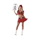 Ring Skirts | Brand Skirts - California Costumes Women's Everlast Ring Card Girl Costume,Red/Black,Medium