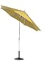 11' Collar tilt Outdoor Market Umbrella, WHITE, WHEAT SUNBRELLA