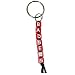 NCAA Wisconsin Badgers Beaded Keychain (Small)