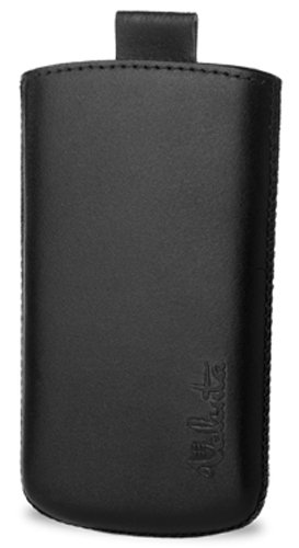 Valenta Pocket 18 Ledertasche f&uuml;r Motorola RAZR XT 910/HTC Evo 3D schwarz Preisvergleich
