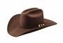 3X Carson Cattleman Western Hat 75/8 Brown