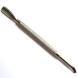Cuticle Pusher & Nail Knife Combo - PRO-QUALITY - Stainless Steel