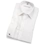 Geoffrey Beene Men's Spread Collar Cool & Dry Broadcloth French Cuff Woven Shirt