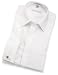 Geoffrey Beene Men's Spread Collar Cool & Dry Broadcloth French Cuff Woven Shirt