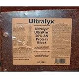 20% All Natural Protein Block, 33.3 Lb Black