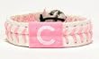 Chicago Cubs Pink Baseball Bracelet - Baseball Sports Merchandise