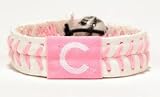 Chicago Cubs Pink Baseball Bracelet