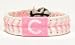 Chicago Cubs Pink Baseball Bracelet