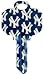 New York Yankees Schlage SC1 House Key