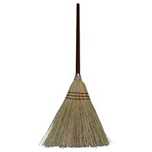 Wilen E503000, Lobby Corn Broom with 7/8" Handle, 38-1/2" Length (Case of 12)