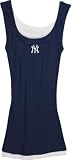 New York Yankees Women's Supreme Layered Navy Tank Top