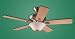 Hunter 52" Ceiling Fan: Berkeley, Brushed Nickel Model # 23481
