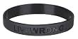 Live Wrong Bracelet - Black