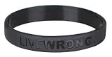 Live Wrong Bracelet - Black